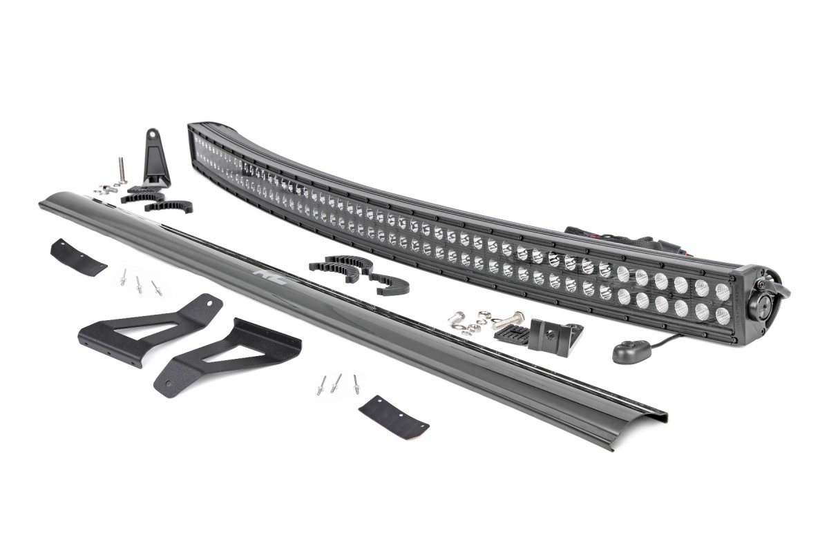 Jeep Cherokee LED Light Kit - Windshield Mount - Rough Country - 50